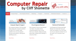 Desktop Screenshot of cliffshomette.com